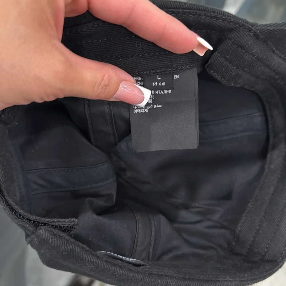 Balenciaga Black Designer Hat - Picture 4 of 5